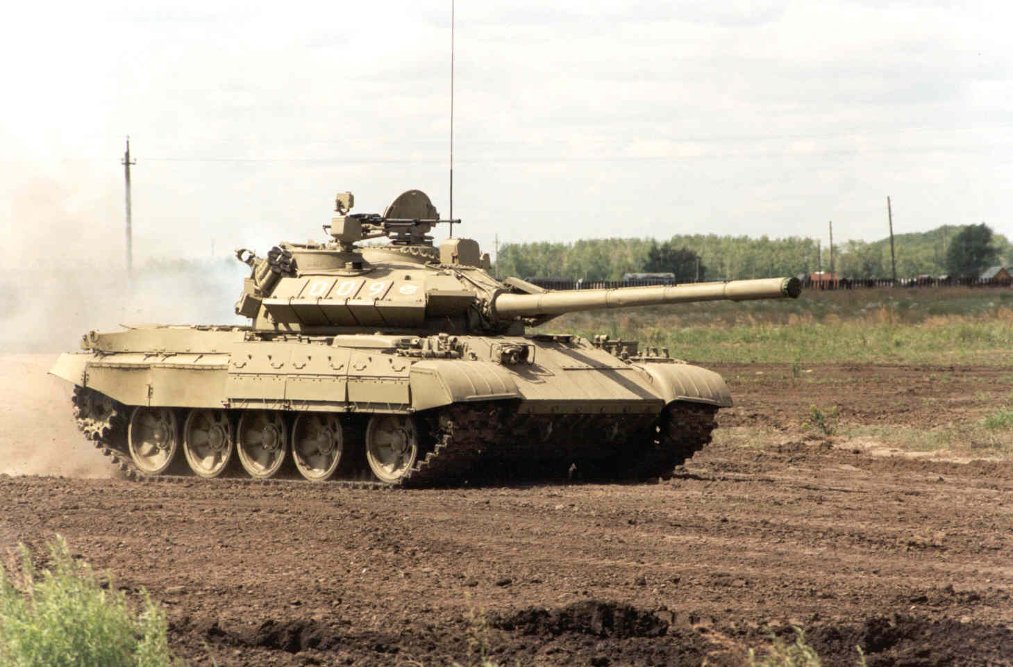 The T-55M6 is a radically upgraded T-55 with added convex explosive reactiv...