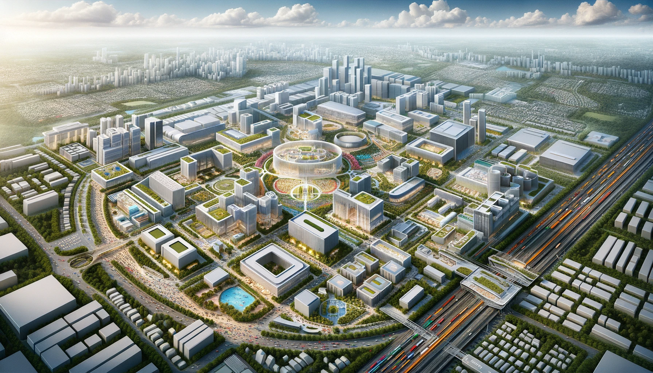 DALL-E-2023-10-21-11-22-40-Aerial-view-illustration-of-the-Thai-Global-Innovation-Hub-providing-a.png